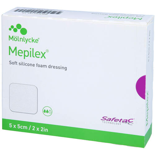 MEPILEX 5x5 cm Schaumverband, 5 Stk., Acti Medi GmbH