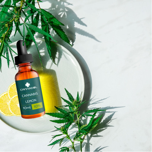 CBD 10% BIO Cannadol Lemon Hanfextrakt, 10 ml, Endower GmbH
