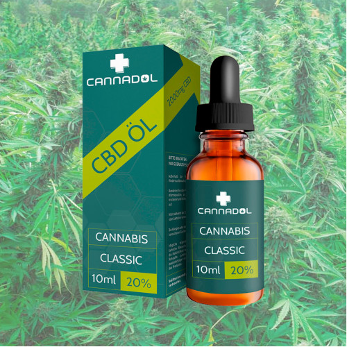 CBD 20% BIO Cannadol Classic Hanfextrakt, 10 ml, Endower GmbH