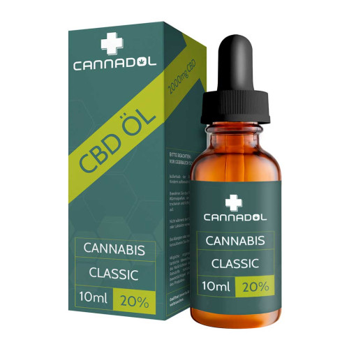 CBD 20% BIO Cannadol Classic Hanfextrakt, 10 ml, Endower GmbH
