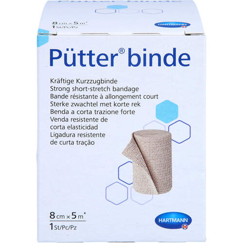 PÜTTER Binde 8 cmx5 m, 1 Stk., 1Apo Medical GmbH