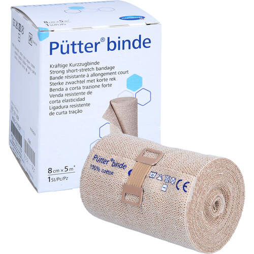 PÜTTER Binde 8 cmx5 m, 1 Stk., 1Apo Medical GmbH