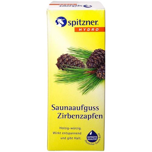 Spitzner Saunaaufguss Zirbenzapfen, 190 ml, W. Spitzner Arzneimittelfabrik GmbH