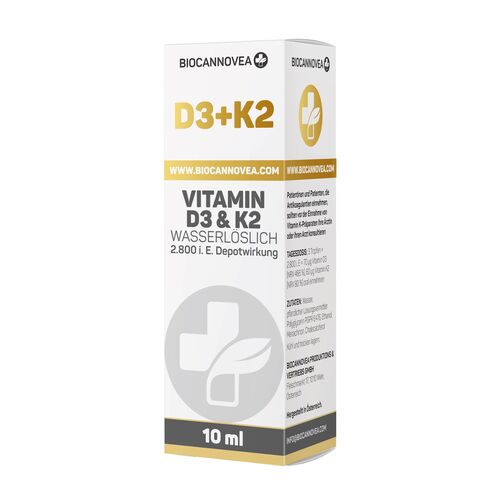 BIOCANNOVEA D3 + K2, 10 ml, Micro-Medical Instrumente GmbH