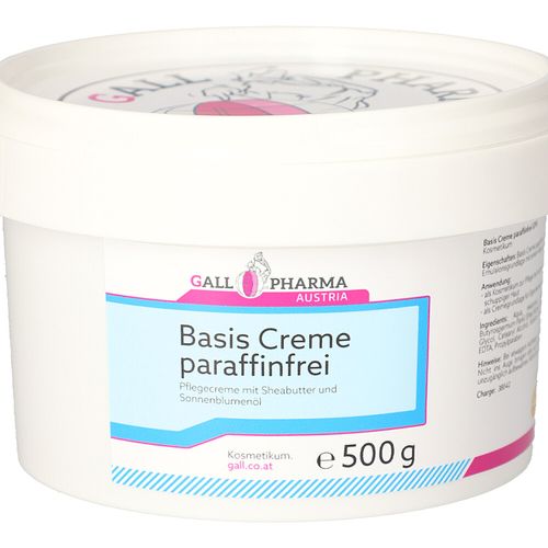 Basiscreme Paraffinfrei, 500 g, Hecht-Pharma GmbH