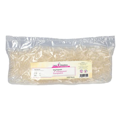 VEGIKAPSELN Gr.4 transparent/transparent, 1000 Stk., Hecht-Pharma GmbH