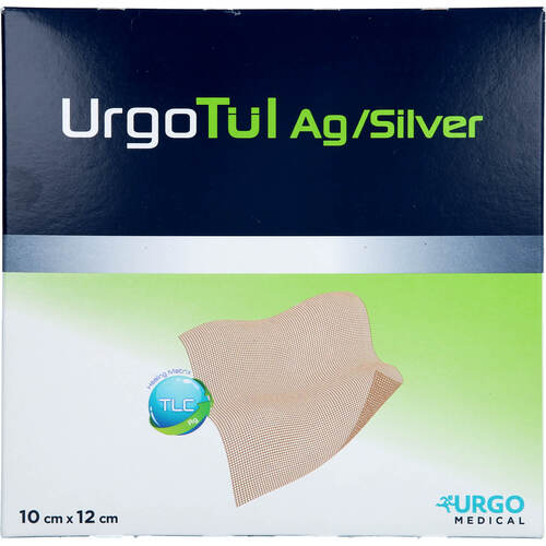 URGOT&Uuml;L SILVER 10X12 CM WUNDGAZE, 10 Stk., B2b Medical GmbH