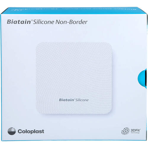 BIATAIN Silicone Non-Border Schaumverb.10x10 cm, 10 Stk., Tora Pharma GmbH