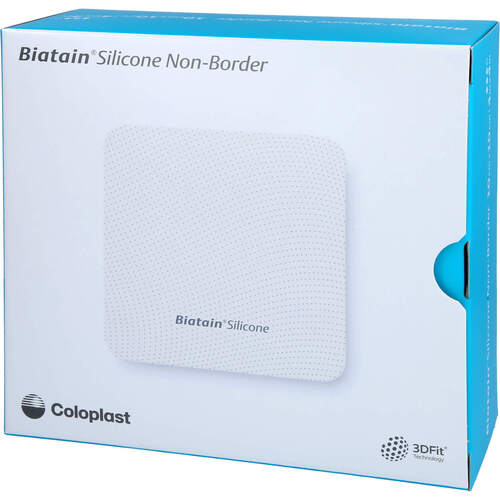 BIATAIN Silicone Non-Border Schaumverb.10x10 cm, 10 Stk., Tora Pharma GmbH