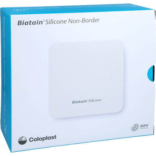 BIATAIN Silicone Non-Border Schaumverb.10x10 cm, 10 Stk., Tora Pharma GmbH