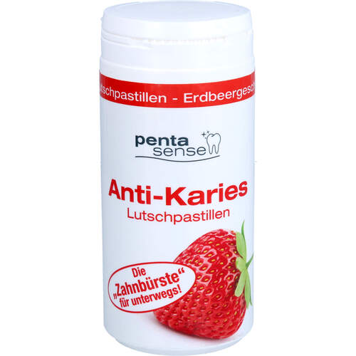 Penta-Sense Anti-Karies Lutsch. Erdbeere, 150 Stk., Apo Team GmbH