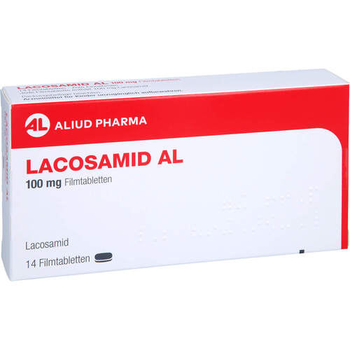 Lacosamid AL 100 mg Filmtabletten, 14 Stk., Aliud Pharma GmbH