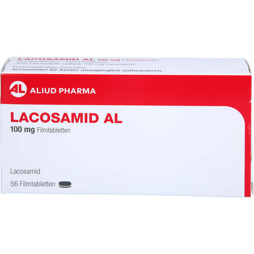 Lacosamid AL 100 mg Filmtabletten, 56 Stk., Aliud Pharma GmbH