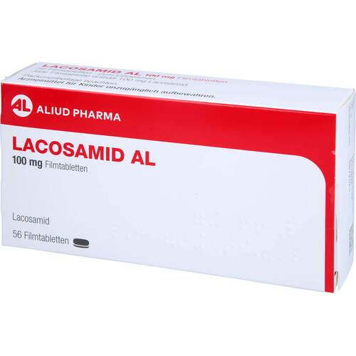 Lacosamid AL 100 mg Filmtabletten, 56 Stk., Aliud Pharma GmbH