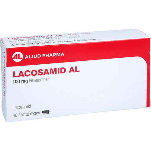 Lacosamid AL 100 mg Filmtabletten, 56 Stk., Aliud Pharma GmbH