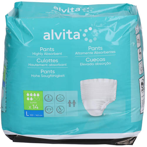 Alvita Inkontinenz Pants Super Large, 14 Stk., Alliance Healthcare Deutschland GmbH