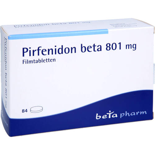 Pirfenidon beta 801 mg Filmtabletten, 84 Stk., betapharm Arzneimittel GmbH