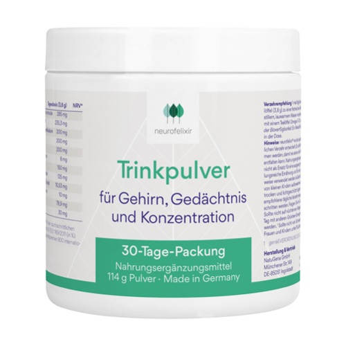 neurofelixir f&uuml;r Nerven & Konzentration Tinkpulver, 113,8 g, NatuGena GmbH