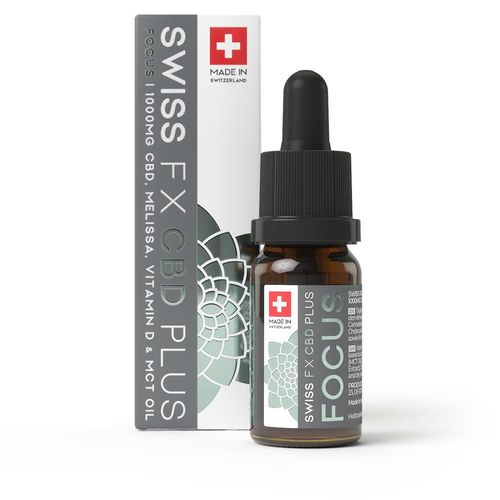 CBD SWISS FX CBD PLUS FOCUS, 10 ml, Deep Green B.V.