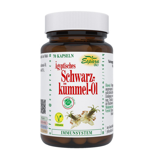 Schwarzkümmel Öl BIO, 220 Stk., Espara GmbH