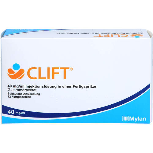 CLIFT 40 mg/ml Injektionslösung i.e.Fertigspritze, 12 Stk., Abacus Medicine A/S