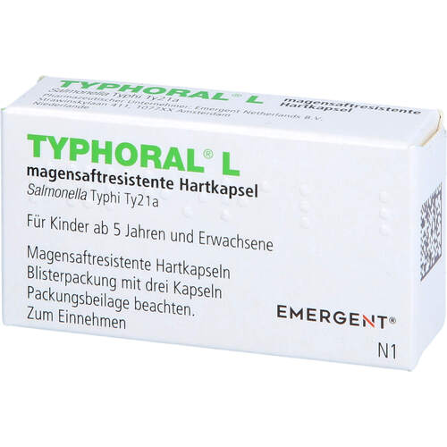 Typhoral L magensaftresistente Hartkapseln, 1X3 ST, Pharmore GmbH