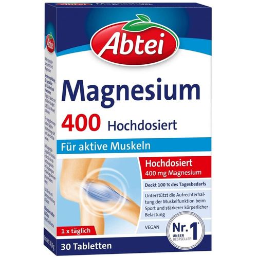 ABTEI Magnesium 400 hochdosiert, 30 Stk., Perrigo Deutschland GmbH