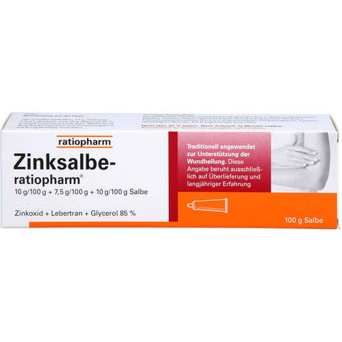 Zinksalbe-ratiopharm, 100 g, ratiopharm GmbH