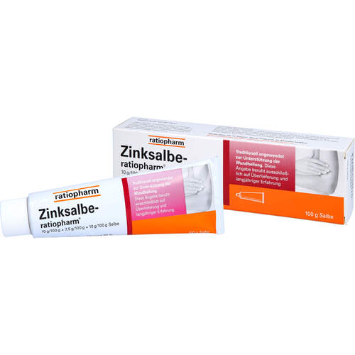 Zinksalbe-ratiopharm, 100 g, ratiopharm GmbH