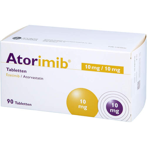 Atorimib 10 mg/10 mg Tabletten, 90 Stk., APONTIS PHARMA Deutschland GmbH & Co. KG