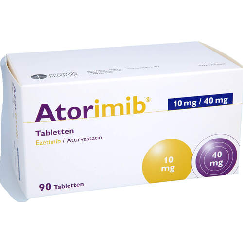 Atorimib 10 mg/40 mg Tabletten, 90 Stk., APONTIS PHARMA Deutschland GmbH & Co. KG