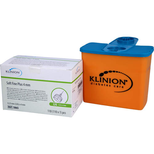 KLINION Soft fine plus Pen-Nadeln 0.23x4 mm 32 G, 110 Stk., Medi-Spezial GmbH