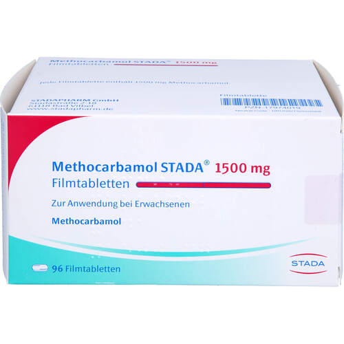 Methocarbamol STADA 1500 mg Filmtabletten, 96 Stk., STADAPHARM GmbH