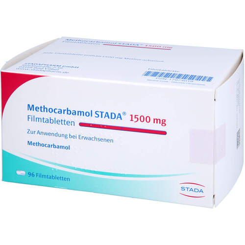Methocarbamol STADA 1500 mg Filmtabletten, 96 Stk., STADAPHARM GmbH