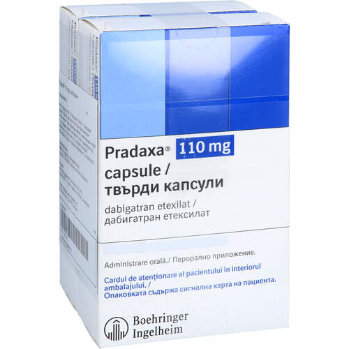 Pradaxa 110 mg Hartkapseln, 100 Stk., CC Pharma GmbH