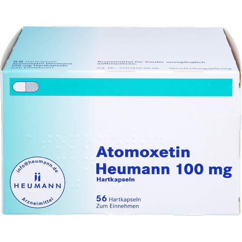 Atomoxetin Heumann 100 mg Hartkapseln, 56 Stk., Heumann Pharma GmbH & Co. Generica KG
