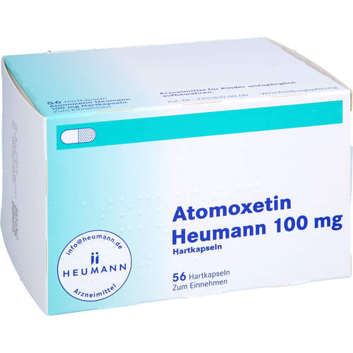 Atomoxetin Heumann 100 mg Hartkapseln, 56 Stk., Heumann Pharma GmbH & Co. Generica KG
