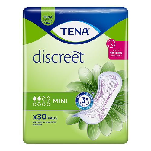 TENA Discreet Mini Inkontinenz Einlagen, 6x30 Stk., Essity Germany GmbH