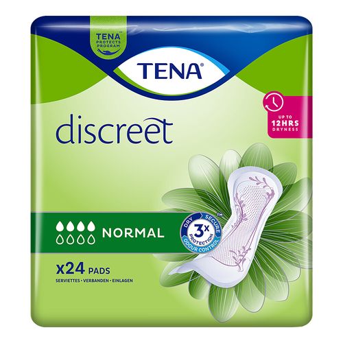 TENA Discreet Normal Inkontinenz Einlagen, 24 Stk., Essity Germany GmbH