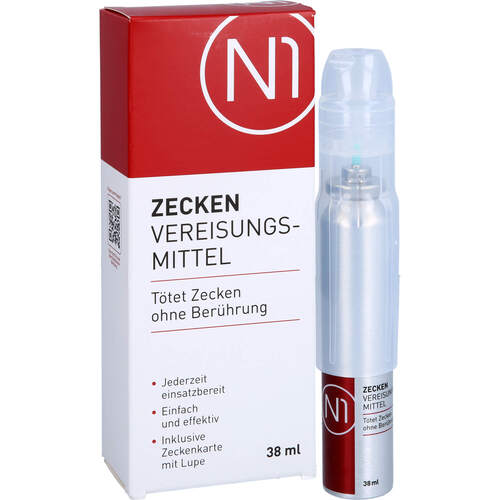 N1 ZECKEN VEREISUNGSMITTEL, 38 ml, Pharmedix GmbH