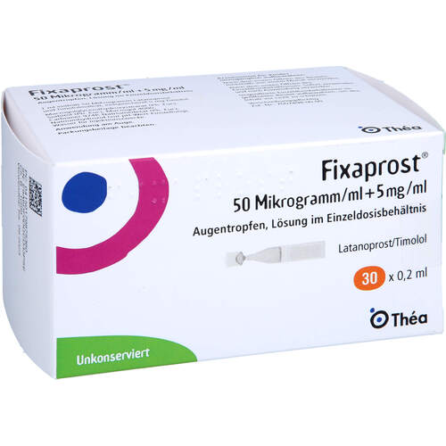 Fixaprost 50 Mikrogramm/ml + 5 mg/ml Augentr.EDP, 30x0,2 ml, Orifarm GmbH