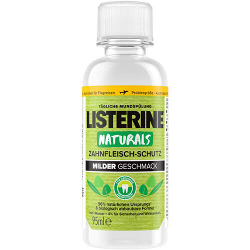 LISTERINE NATURALS ZAHNFLEISCH-SCHUTZ, 95 ml, Johnson & Johnson GmbH (Otc)