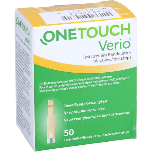 ONE TOUCH VERIO TESTSTREIFEN, 50 Stk., B2b Medical GmbH ONE TOUCH VERIO TESTSTREIFEN, 50 Stk., B2b Medical GmbH