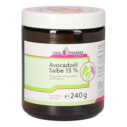 Avocadoöl Salbe 15%, 240 g, Hecht-Pharma GmbH