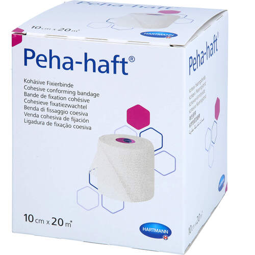 PEHA-HAFT Fixierbinde latexfrei 10 cmx20 m, 1 Stk., 1Apo Medical GmbH