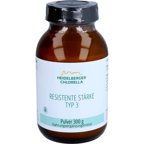 RESISTENTE Stärke Typ 3 Pulver, 300 g, Heidelberger Chlorella GmbH