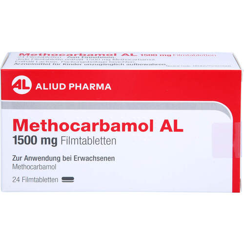 Methocarbamol AL 1500 mg Filmtabletten, 24 Stk., Aliud Pharma GmbH