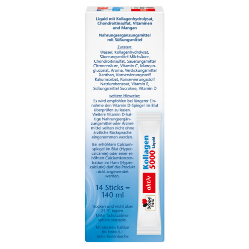 Doppelherz Kollagen 5000 Liquid, 14x10 ml, Queisser Pharma GmbH & Co. KG