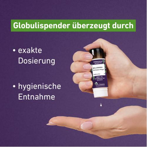 Belladonna D6 Globuli Pfl&uuml;ger Globulispender, 10 g, Hom&ouml;opathisches Laboratorium Alexander Pfl&uuml;ger GmbH & Co. KG