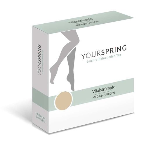 YOURSPRING medium transparent A-G Gr. 3 nuss, 2 Stk., Belsana Medizinische Erzeugnisse